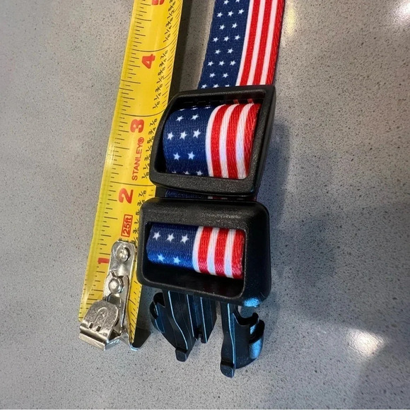 NEW without tags, Patriotic Dog Collar never used. - Picture 6 of 8